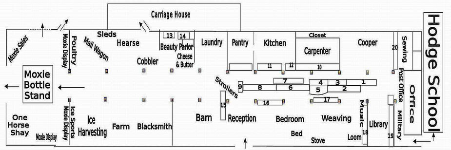 Matthews Museum Floor Plan