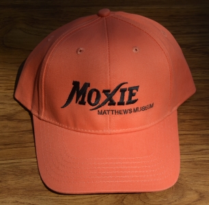 Tangerine Moxie Cap with Tagline